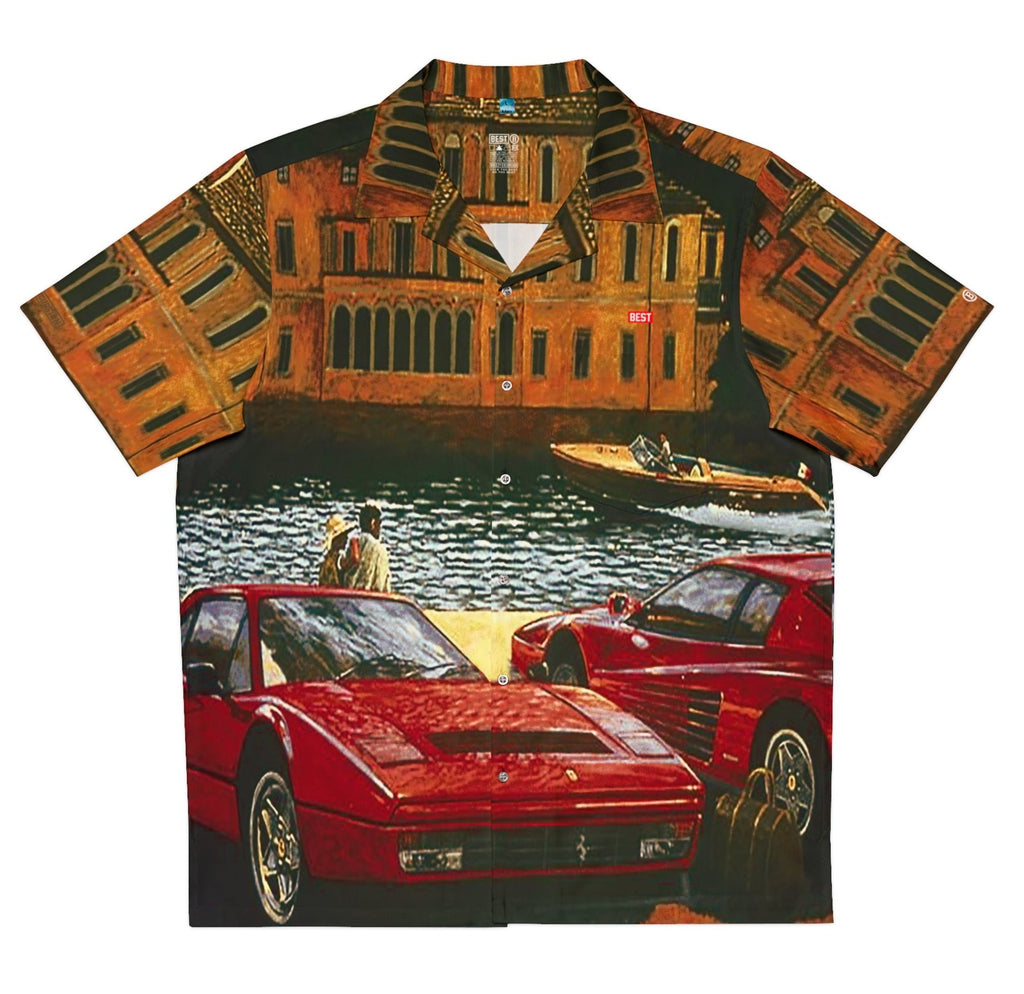BEST Ferrari Concours d' Elegance Men's Hawaiian Shirt