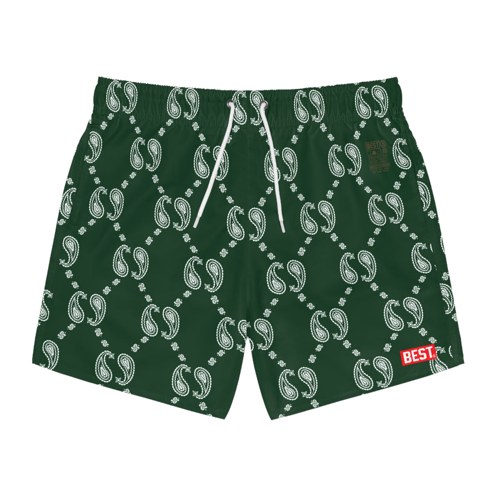 BEST BUCCI GREEN Swim Trunks NEW