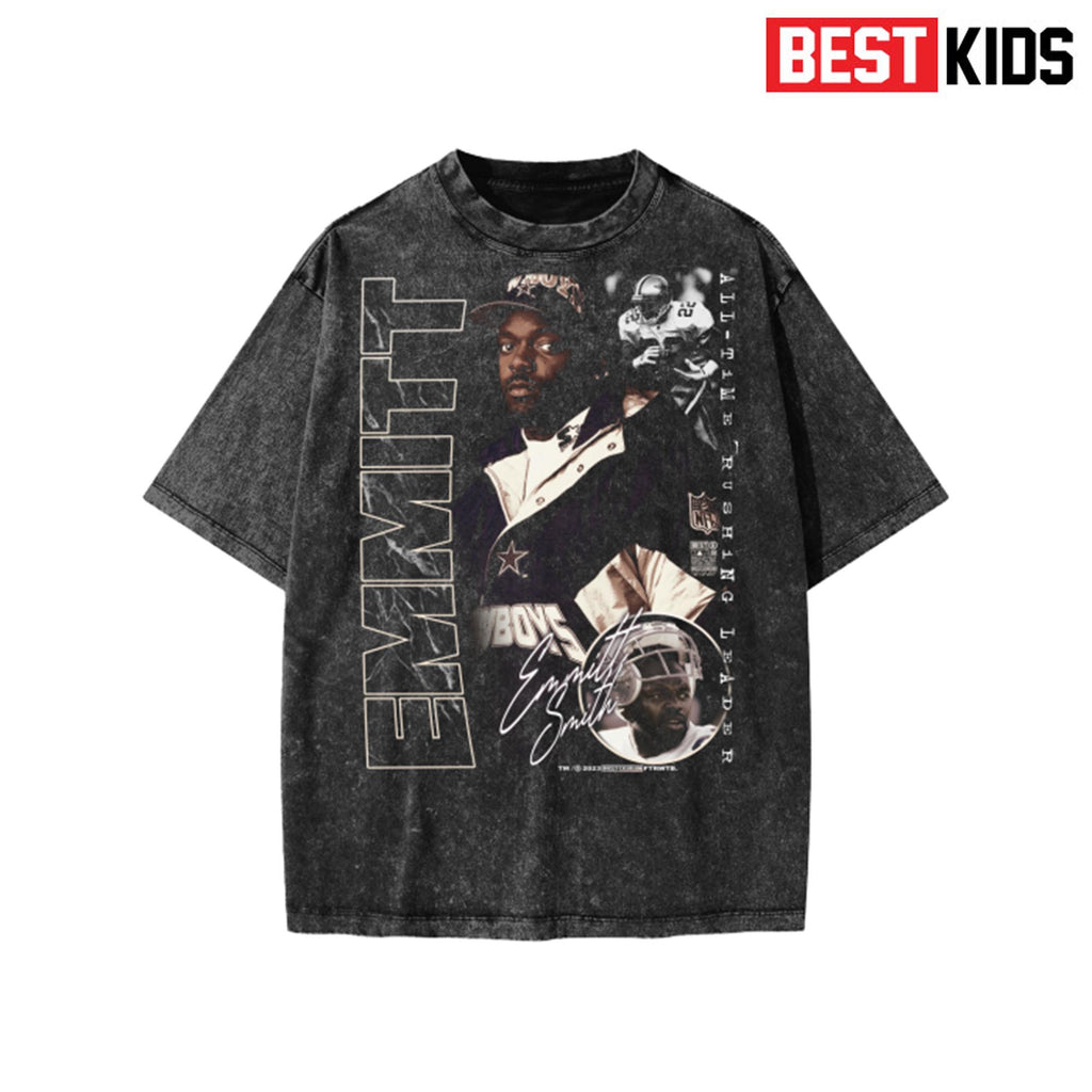 BEST KIDS Emmitt Vintage Washed  100% Cotton T-Shirt