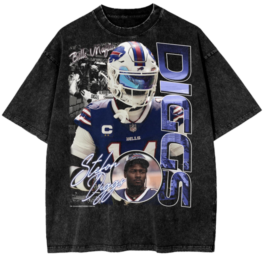 BEST DIGGS Oversized Snow Wash T-Shirt