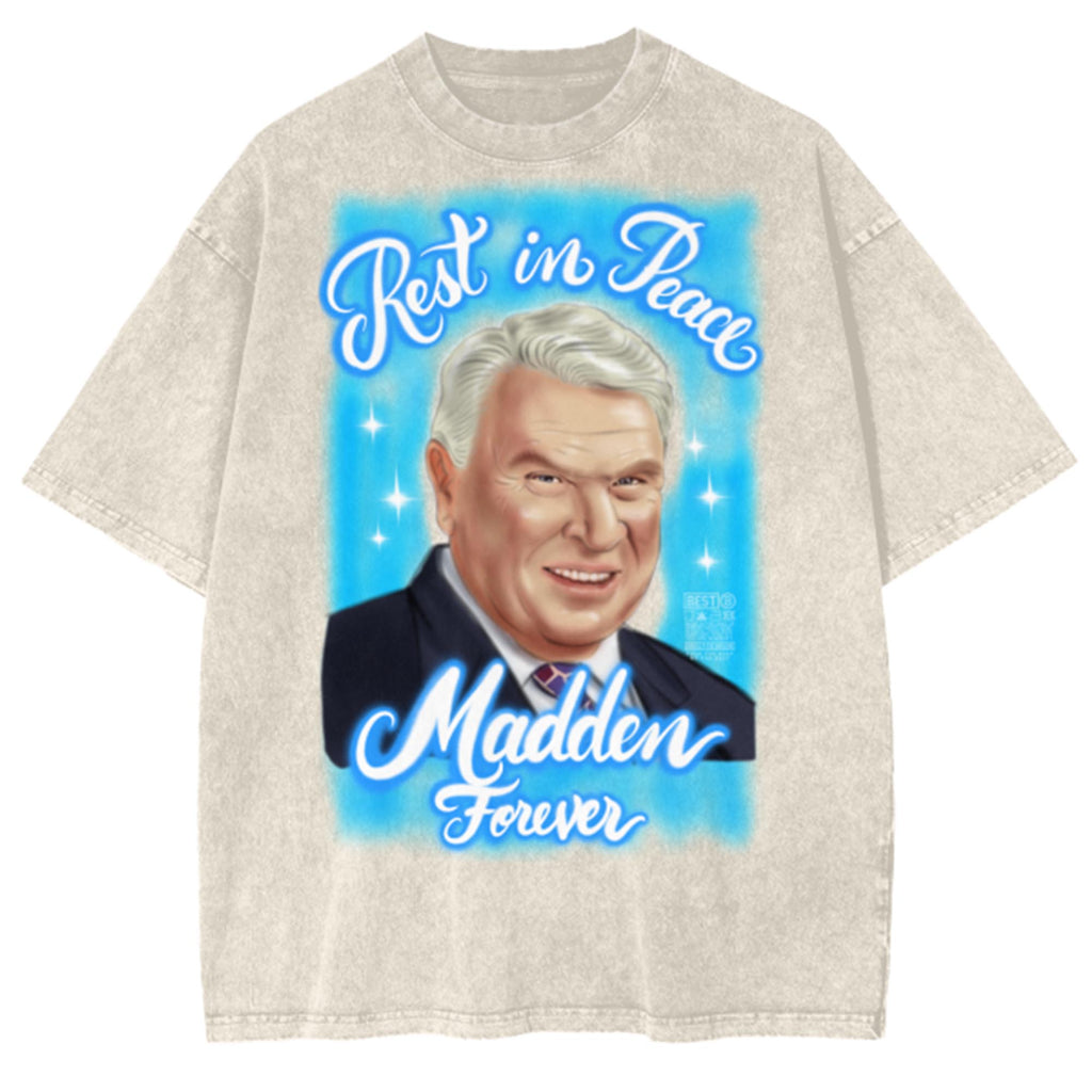 Madden Forever Oversized Snow Wash T-Shirt