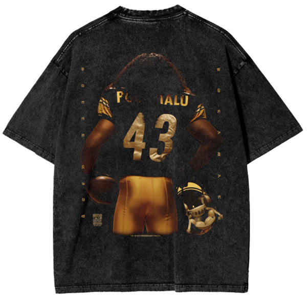 Breezy Excursion | BEST POLAMALU Snow Wash T-Shirt