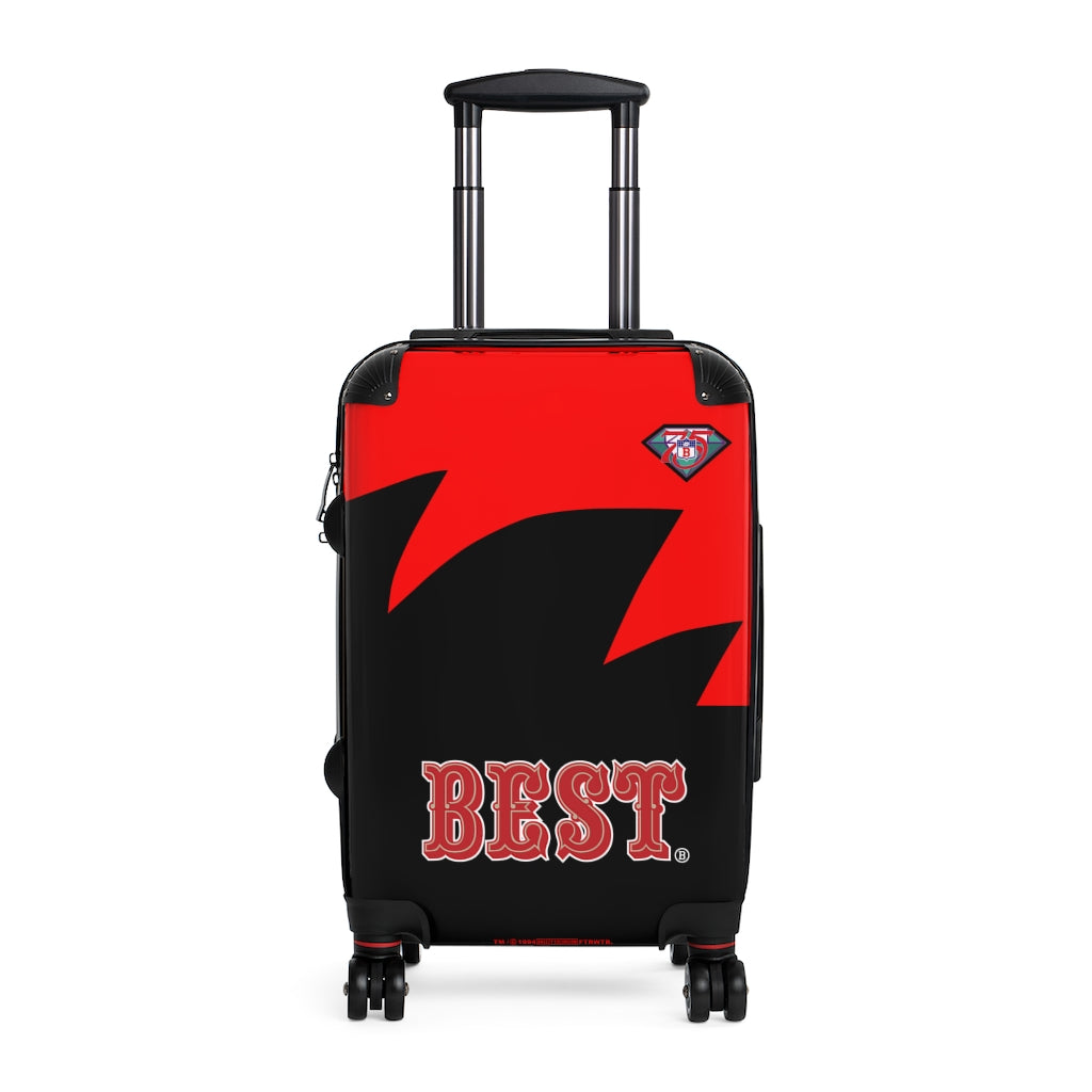 94 NINER BEST SHARK TOOTH RED/BLACK Cabin Suitcase