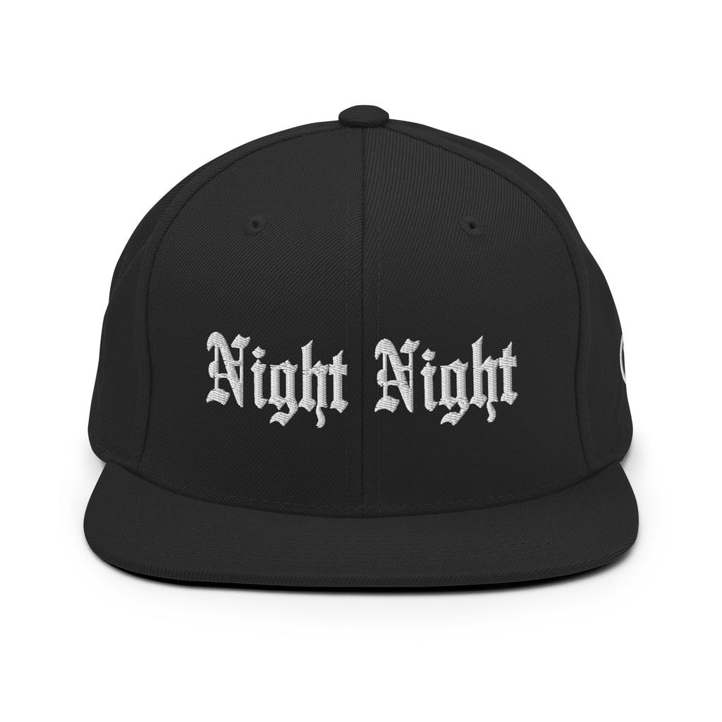 Night Night Snapback Hat