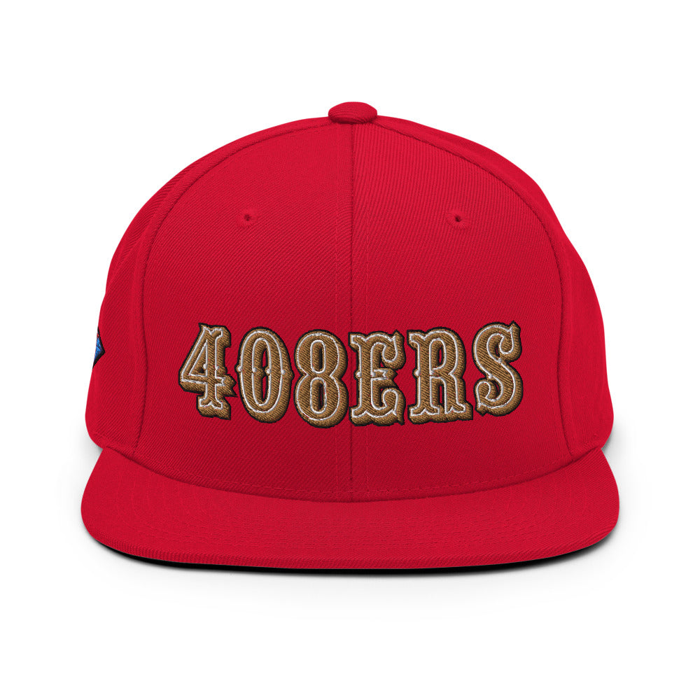 RED 408ers San Quentin Snapback