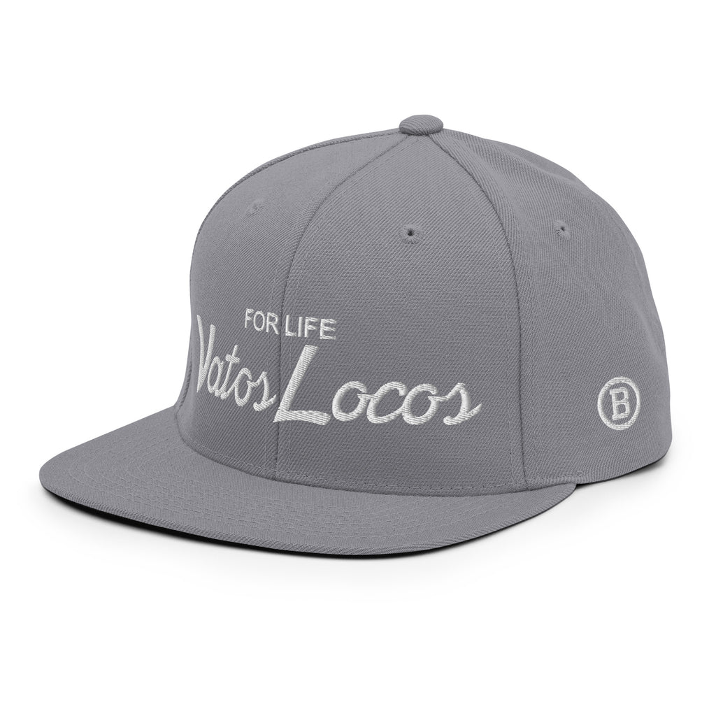 Breezy Excursion  Vatos Locos 4 Life Script Snapback Hat