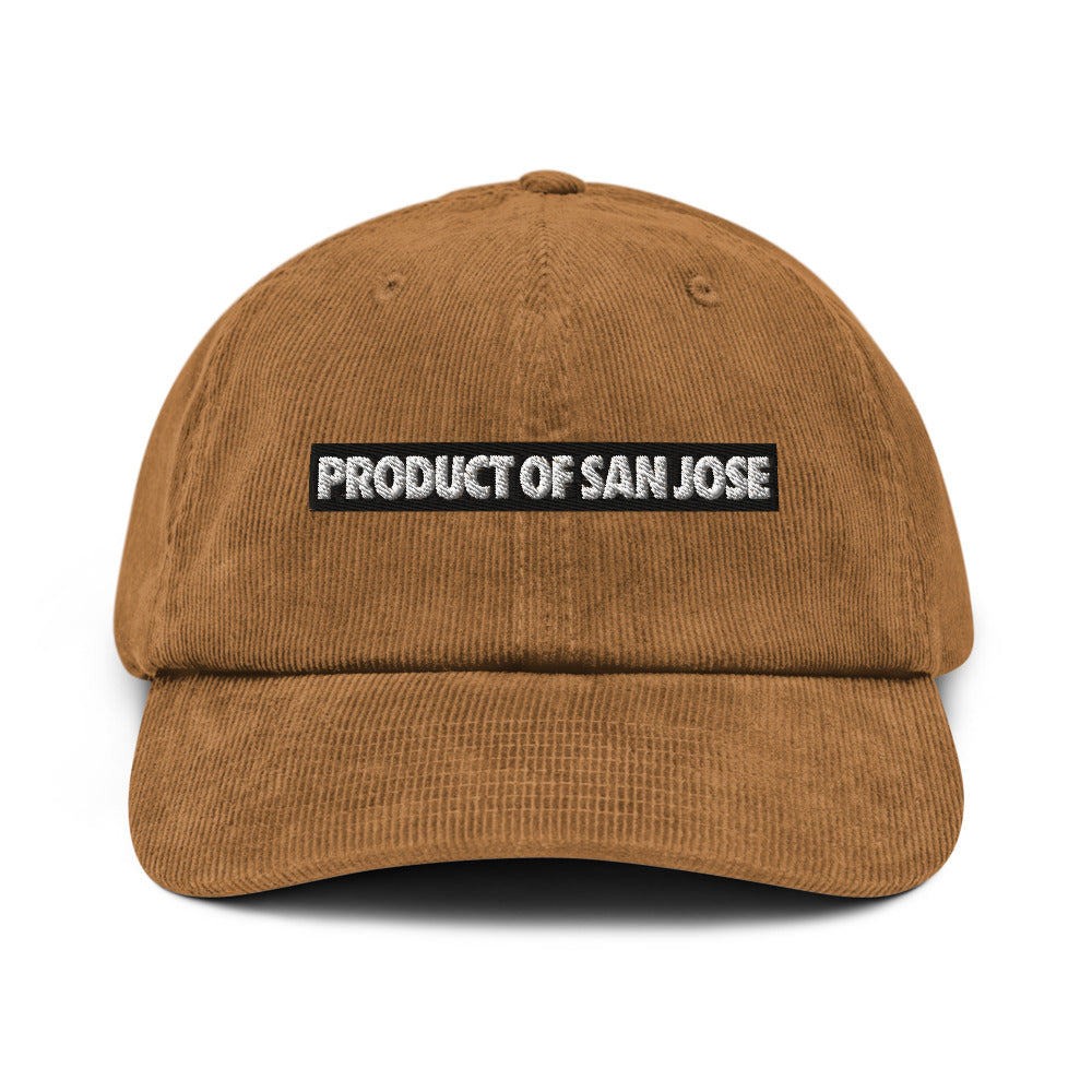 PRODUCT OF SAN JOSE Corduroy hat