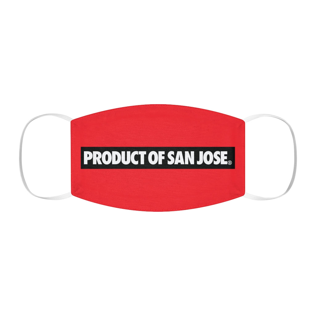 PRODUCT OF SAN JOSE Face Mask RED