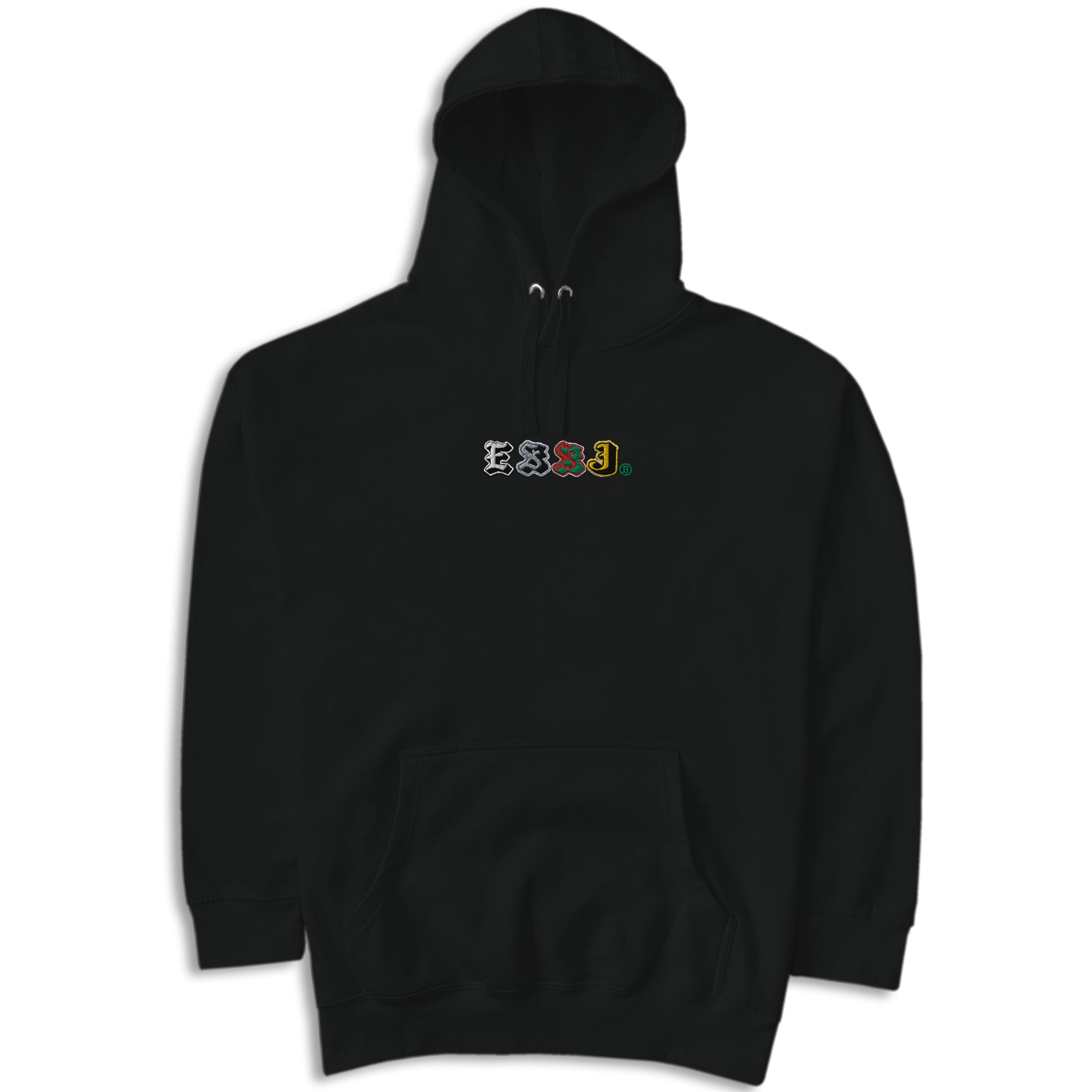 Breezy Excursion | EMBROIDERED ESSJ COLORS Hoodie
