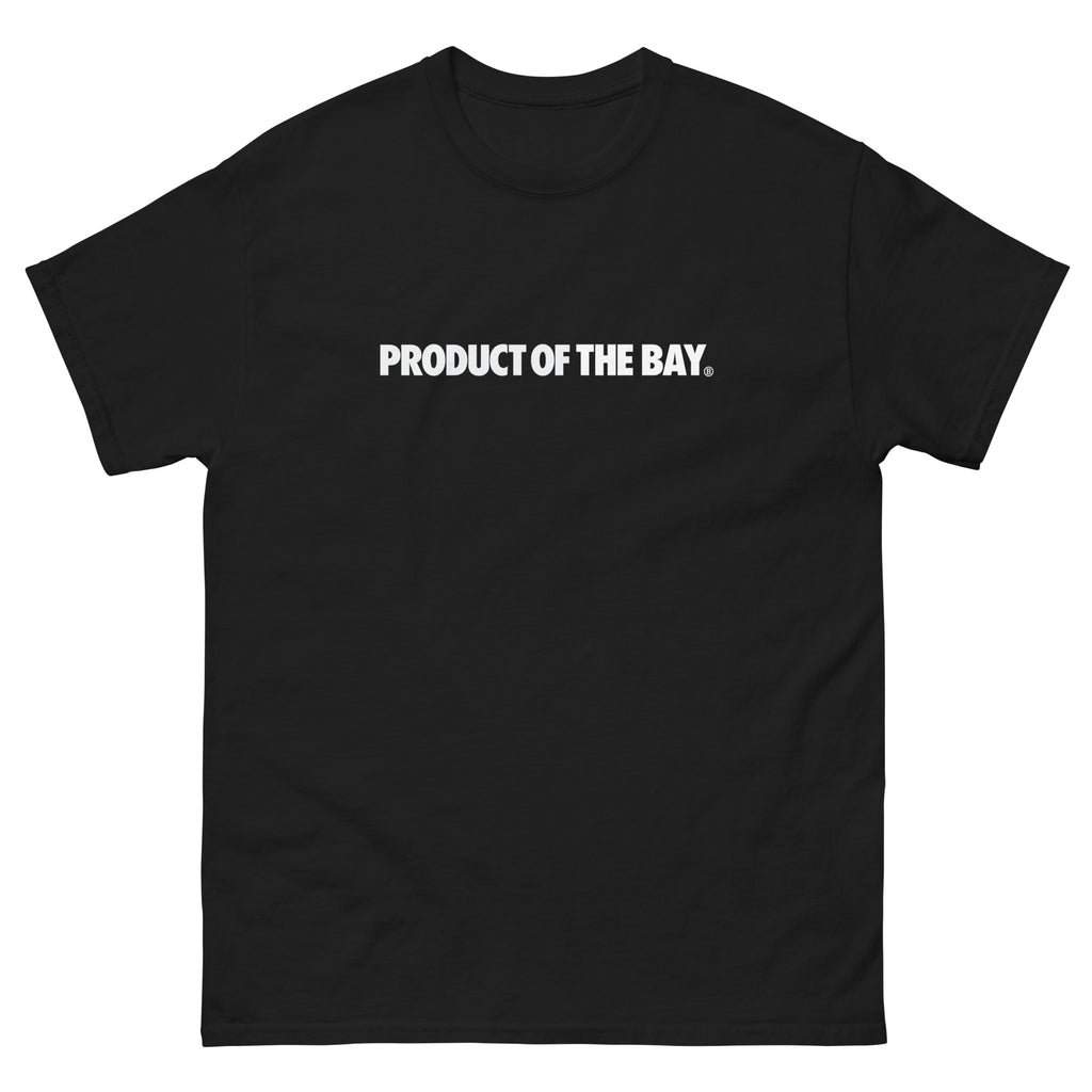 Product of the Bay Tee Printed Men's classic tee Black
