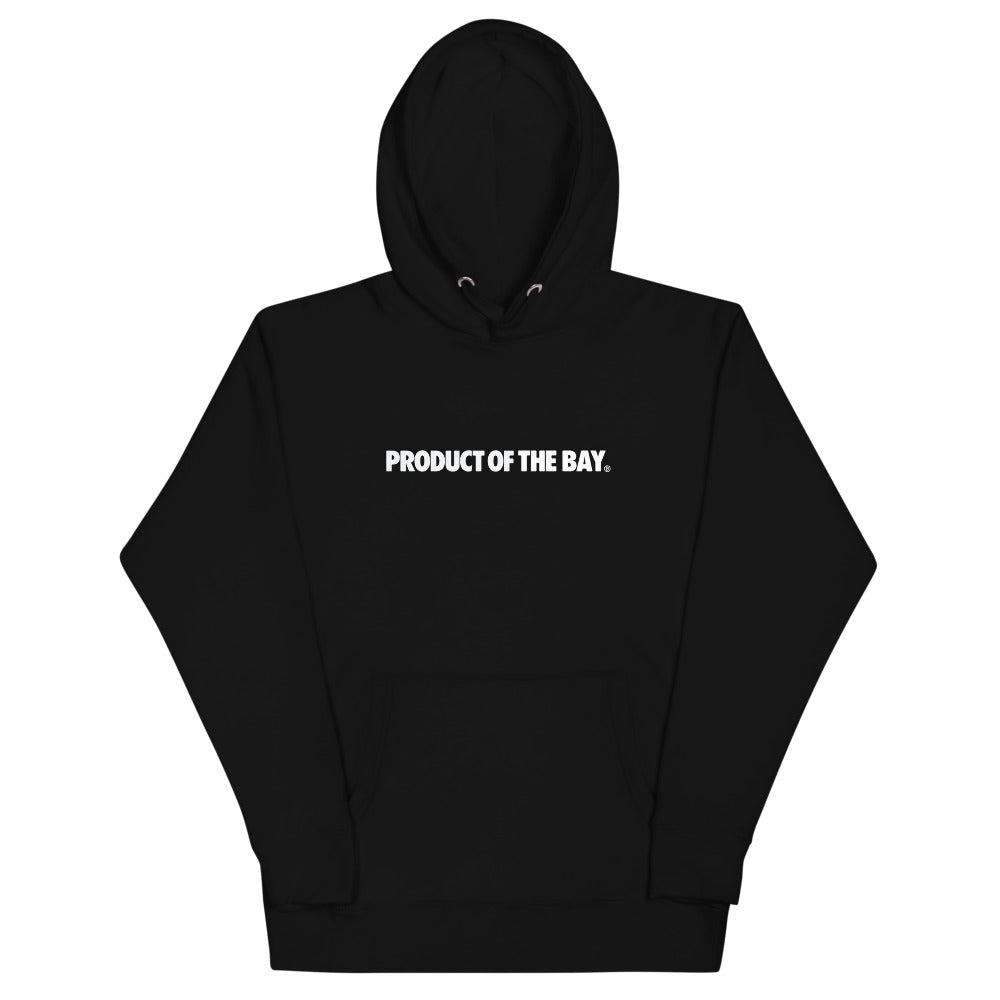 PRODUCT OF THE BAY BEST ON BACK BLACK Hoodie