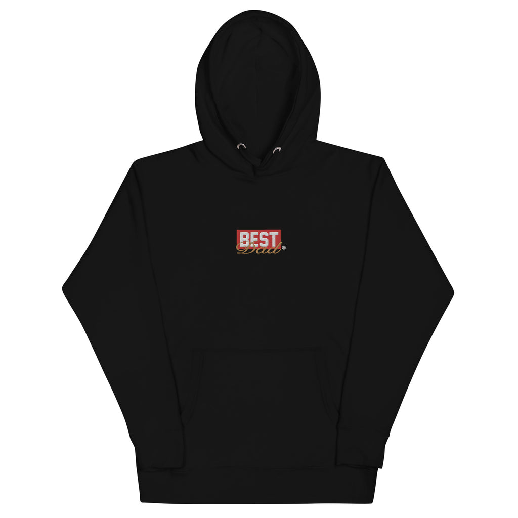 Embroidered BEST DAD Signature Hoodie