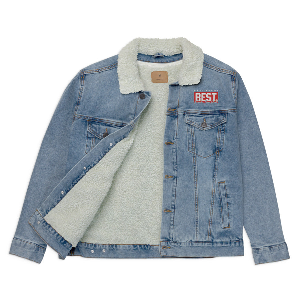 Best denim 2024 sherpa jacket