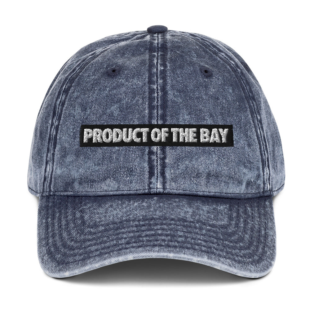 PRODUCT OF THE BAY Vintage Cotton Twill Cap